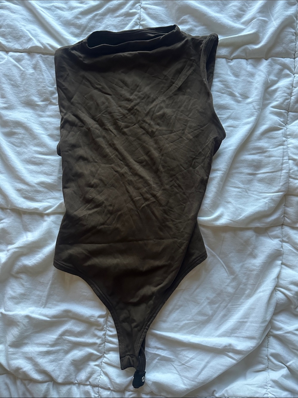 Windsor Brown Sleeveless Toddler One-Piece Bodysuit